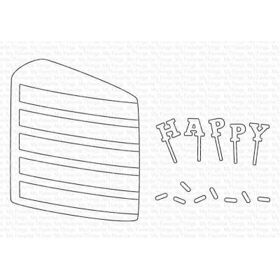 My Favorite Things Die-Namics - Happy Cake Day